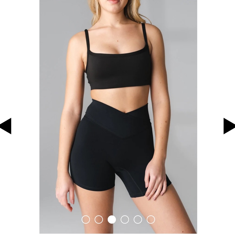 Daydream square bra vitality balance black